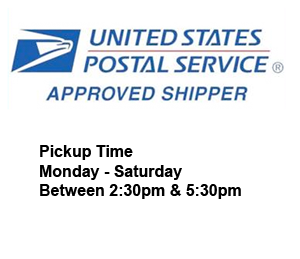 usps3 United states postal service logo and pick up times